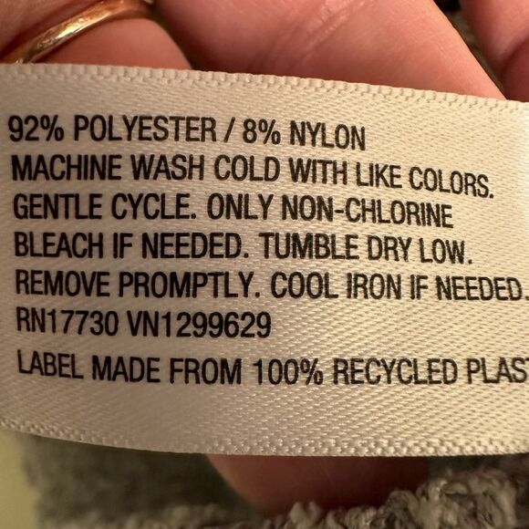 Knox Rose grey/white block knit sweater - Picture 4 of 4